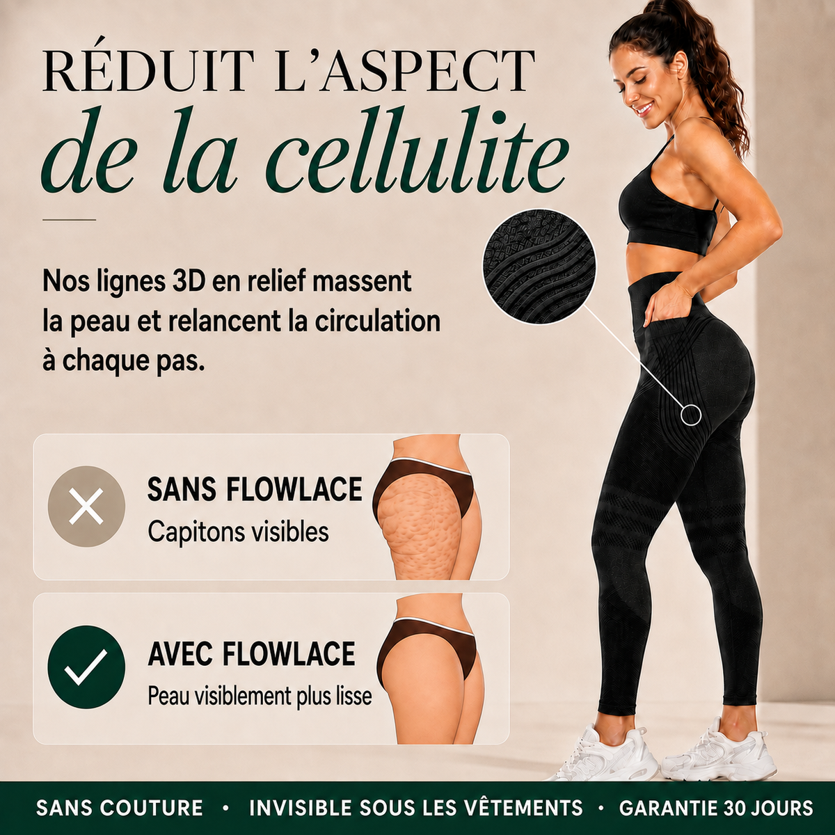 Legging 3D Anti-Cellulite