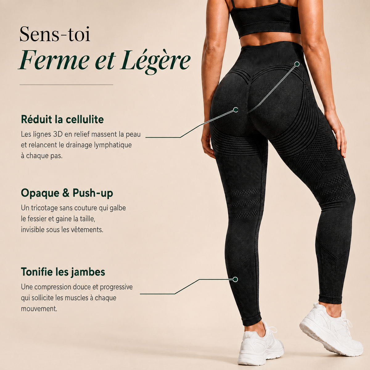 Legging 3D Anti-Cellulite